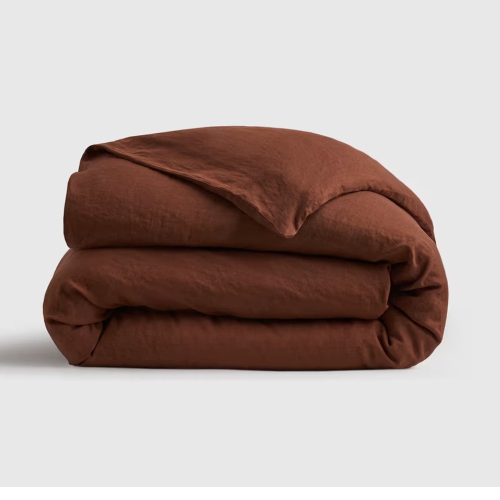 Quince European Linen Duvet Cover
